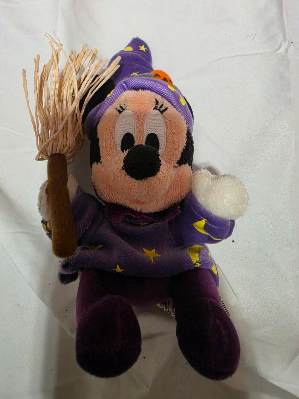 Minnie Mouse Halloween Witch Plush
